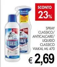 PrestoFresco Spray classico/ anticalcare/ liquido classico VIAKAL offerta