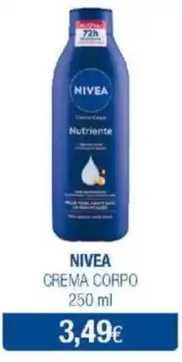 Acqua & Sapone Nivea crema corpo offerta