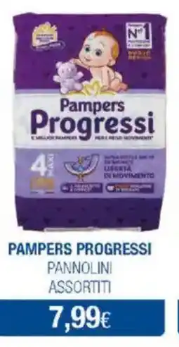 Acqua & Sapone Pampers progressi pannolini offerta