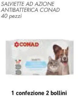 Conad Superstore Salviette ad azione antibatterica CONAD offerta