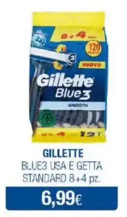 Acqua & Sapone Gillette blue3 usa e getta standard offerta