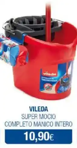 Acqua & Sapone Vileda super mocio completo manico intero offerta