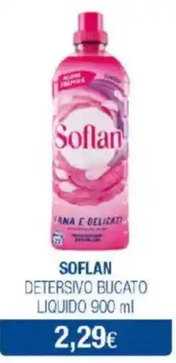 Acqua & Sapone Soflan detersivo bucato liquido offerta