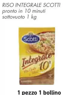 Conad Superstore Riso integrale SCOTTI offerta