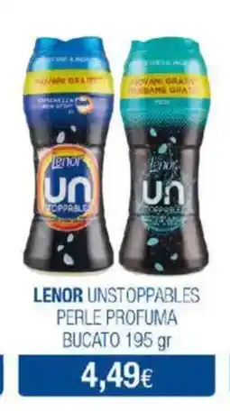 Acqua & Sapone Lenor unstoppables perle profuma bucato offerta