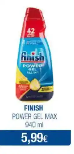 Acqua & Sapone Finish power gel max offerta