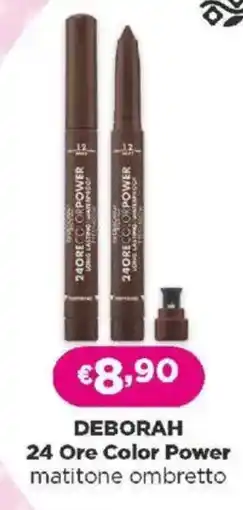 Acqua & Sapone DEBORAH 24 Ore Color Power matitone ombretto offerta