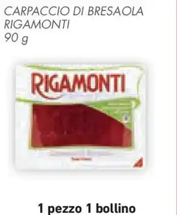 Conad Superstore Carpaccio di bresaola RIGAMONTI offerta