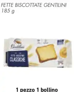 Conad Superstore Fette biscottate gentilini offerta