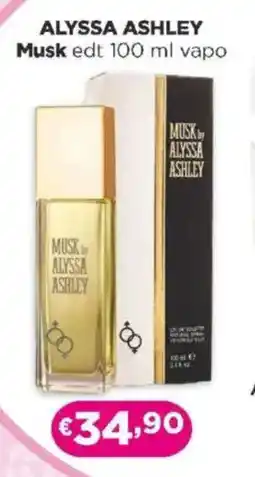 Acqua & Sapone ALYSSA ASHLEY Musk edt vapo offerta