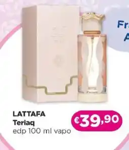 Acqua & Sapone LATTAFA Teriaq edp vapo offerta