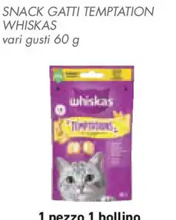 Conad Superstore Snack gatti temptation WHISKAS offerta