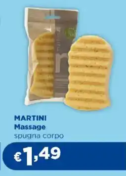 Acqua & Sapone MARTINI Massage spugna corpo offerta