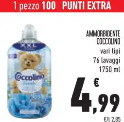 Conad Superstore Ammorbidente COCCOLINO offerta