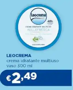 Acqua & Sapone LEOCREMA crema idratante multiuso vaso offerta