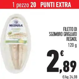 Conad Superstore Filetto di sgombro grigliato regnol offerta