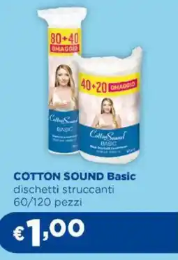 Acqua & Sapone COTTON SOUND Basic dischetti struccanti offerta