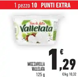 Conad Superstore Mozzarella VALLELATA offerta