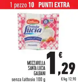 Conad Superstore Mozzarella santa lucia GALBANI offerta