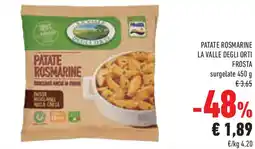 Conad Superstore Patate rosmarine la valle degli orti frosta offerta