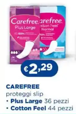 Acqua & Sapone CAREFREE proteggi slip offerta