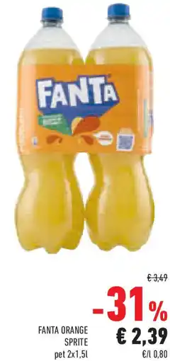 Conad Superstore Fanta orange sprite offerta