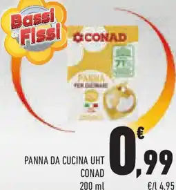 Conad Superstore Panna da cucina uht CONAD offerta