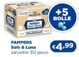 Acqua & Sapone PAMPERS Sole & Luna offerta
