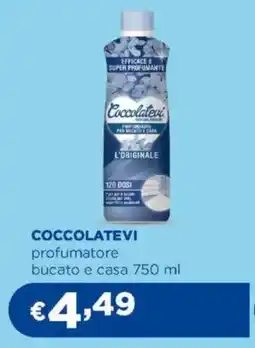 Acqua & Sapone COCCOLATEVI profumatore bucato e casa offerta