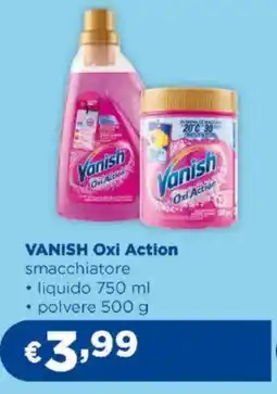 Acqua & Sapone VANISH Oxi Action smacchiatore offerta