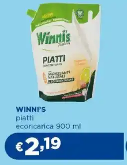 Acqua & Sapone WINNI'S piatti ecoricarica offerta