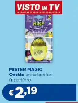 Acqua & Sapone MISTER MAGIC Ovetto assorbiodori frigorifero offerta