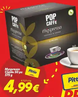 Iper Super Conveniente Myspresso Cialde 50 pz offerta