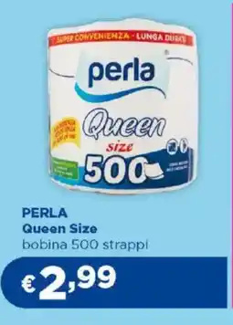 Acqua & Sapone PERLA Queen Size bobina 500 strappi offerta