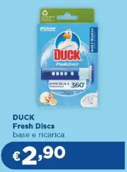 Acqua & Sapone DUCK Fresh Discs base e ricarica offerta