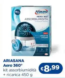 Acqua & Sapone ARIASANA Aero 360° kit assorbiumidità + ricarica offerta