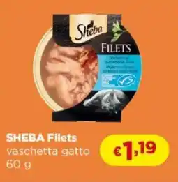 Acqua & Sapone SHEBA Filets vaschetta gatto offerta