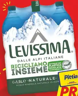 Iper Super Conveniente Levissima Acqua naturale offerta