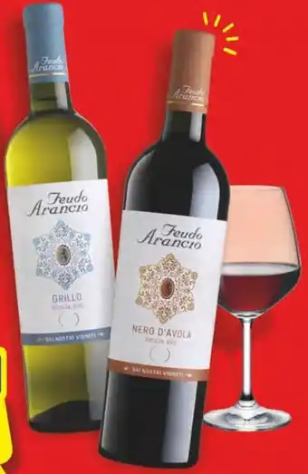 Iper Super Conveniente Feudo Arancio Vino Grillo/ Nero d'Avola/Syrah/ Inzolia D.O.C. offerta