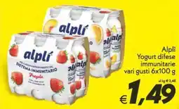 Iper Super Conveniente Alpli Yogurt difese immunitarie offerta