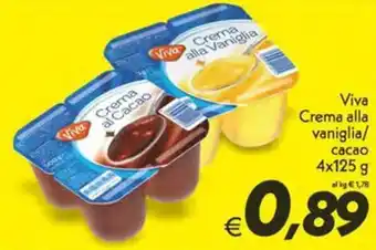 Iper Super Conveniente Viva Crema alla vaniglia/ cacao offerta