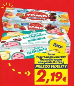 Iper Super Conveniente Yomo Yogurt magro/ Granarolo yogurt alta qualità offerta