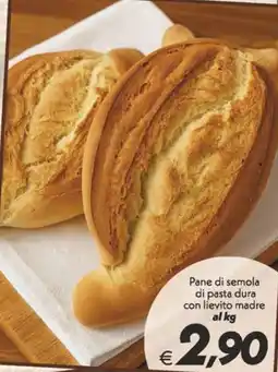 Iper Super Conveniente Pane di semola di pasta dura con lievito madre offerta
