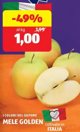 ALDI I colori del sapore mele golden offerta