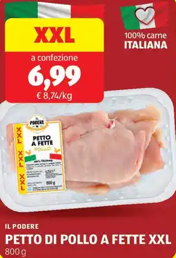 ALDI Il podere petto di pollo a fette xxl offerta