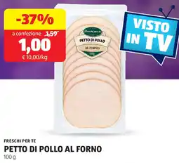 ALDI Freschi per te petto di pollo al forno offerta