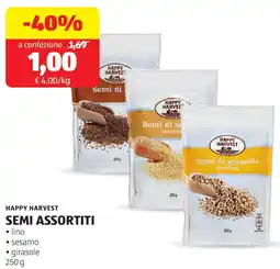 ALDI Happy harvest semi assortiti offerta