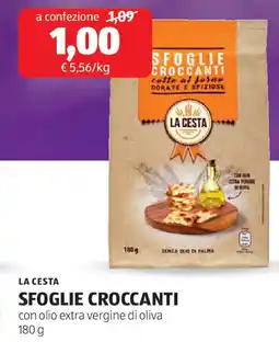 ALDI La cesta sfoglie croccanti offerta