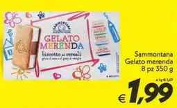 Iper Super Conveniente Sammontana Gelato merenda 8 pz offerta