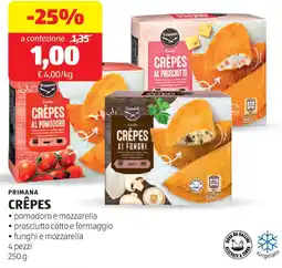 ALDI Primana crêpes offerta